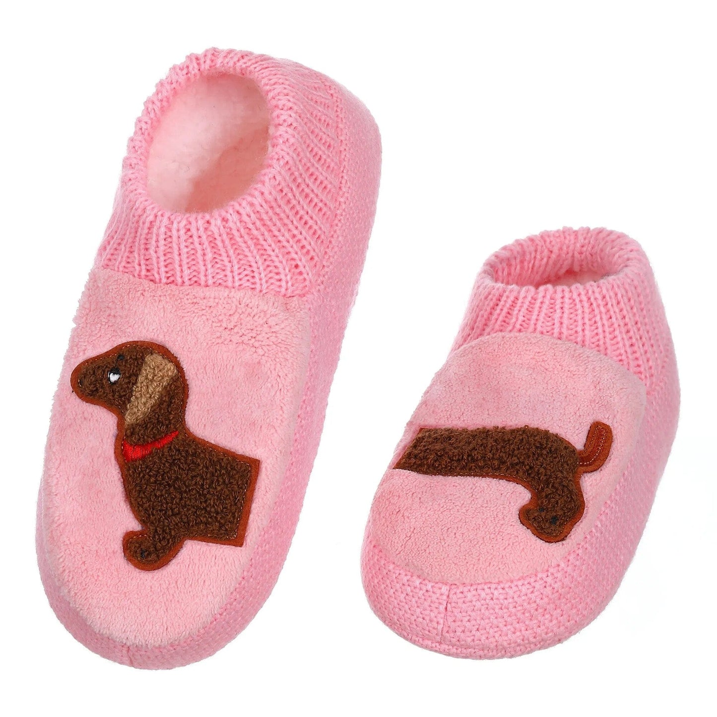 Fuzzy Dachshund Slipper Socks The Doxie World