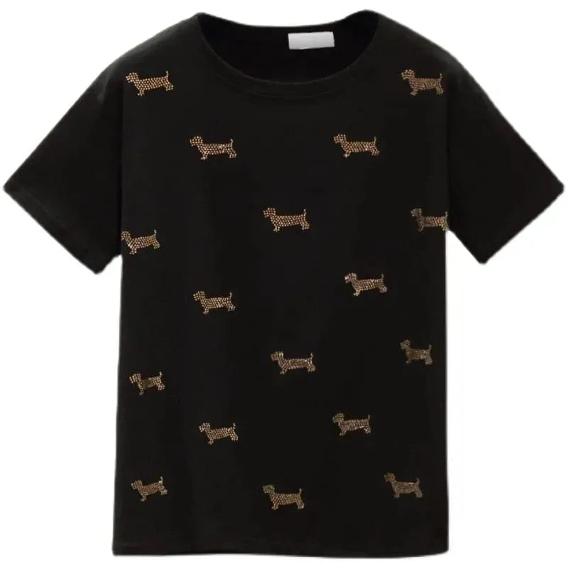 Golden Dachshund T-Shirt The Doxie World