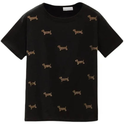 Golden Dachshund T-Shirt The Doxie World