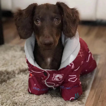 Graphic Dachshund Jacket Red / S The Doxie World