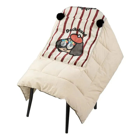 Happy Dachshund Pillow Quilt Dachshund with glasses quilt The Doxie World