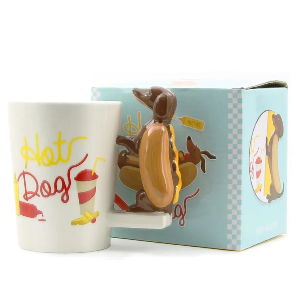 Hot Dog Dachshund Mug The Doxie World