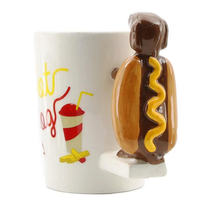 Hot Dog Dachshund Mug The Doxie World