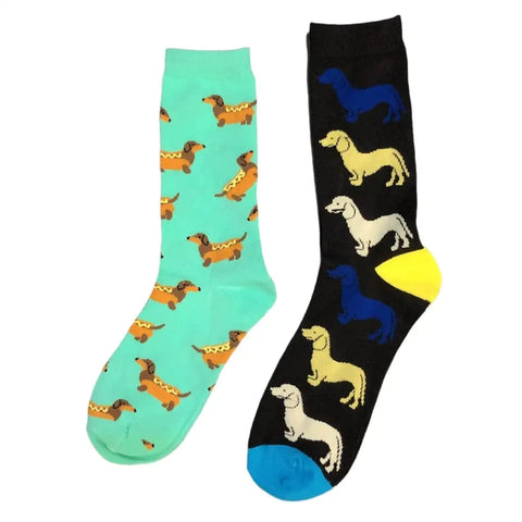 Hot Dog Dachshund Socks The Doxie World