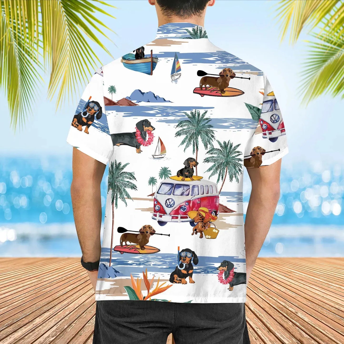 Dachshund Hawaiian Shirt