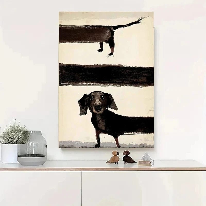 Long Dog Dachshund Artwork The Doxie World