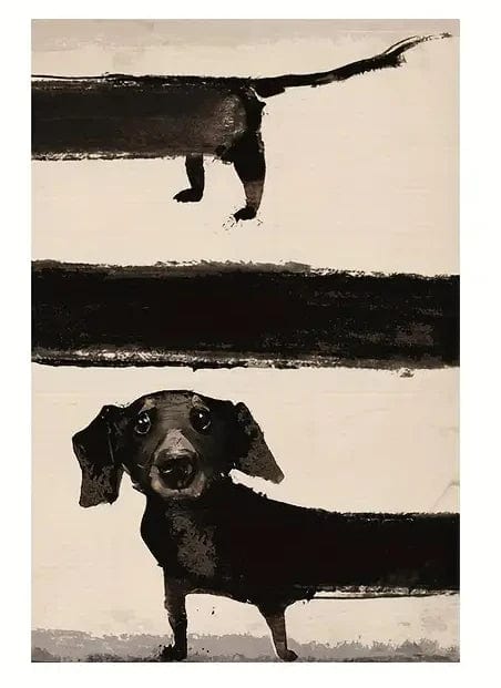 Long Dog Dachshund Artwork The Doxie World