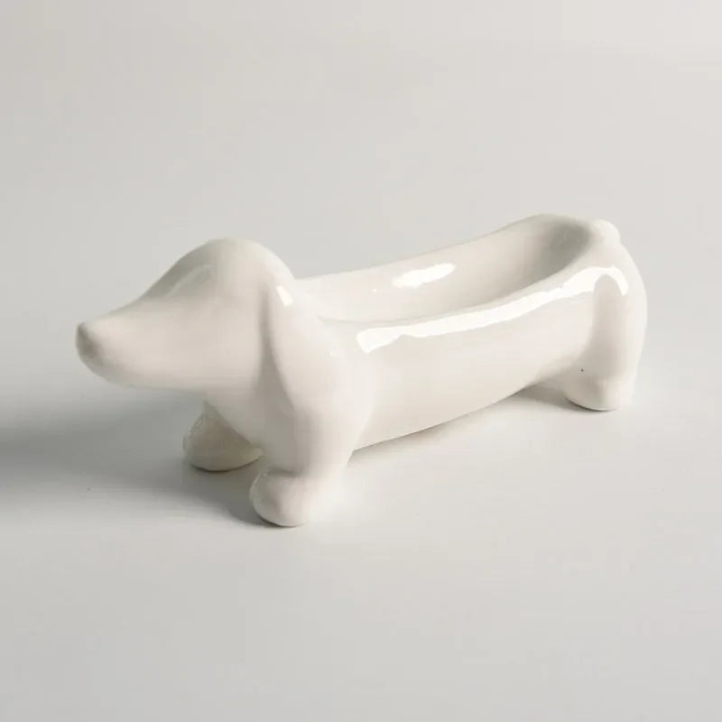 Luxury Dachshund Jewelry Tray White The Doxie World