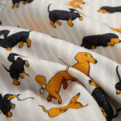 Matching Couples Dachshund Pajamas The Doxie World