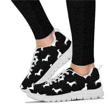 Minimalistic Dachshund Sneakers Style 1 / 5 The Doxie World
