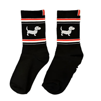 Modern Doxie Socks Black The Doxie World