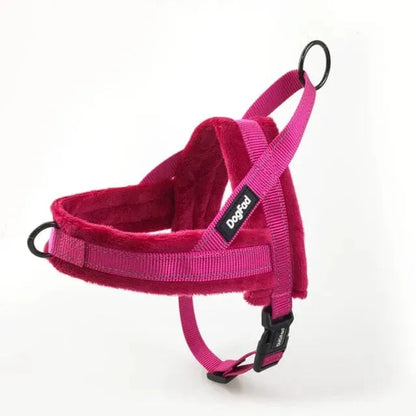 No-Pull Reflective Dog Harness Rose Red / XS The Doxie World