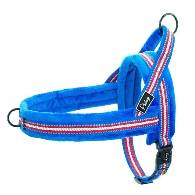 Padded No-Pull Reflective Dog Harness Deep Blue / XS The Doxie World