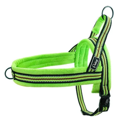 Padded No-Pull Reflective Dog Harness green / XS The Doxie World