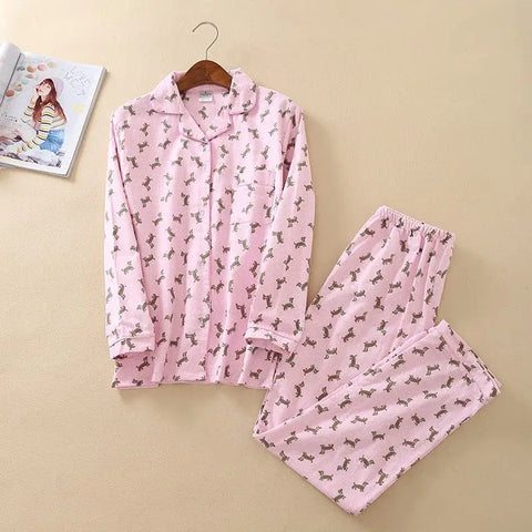 Pink Dachshund Pajamas The Doxie World