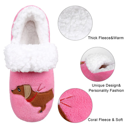 Pink Dachshund Slippers The Doxie World