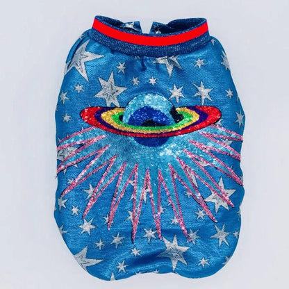 Planet Sequin Dachshund Jacket Blue / M The Doxie World