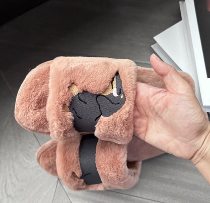 Plush Wiener Dog Slippers The Doxie World