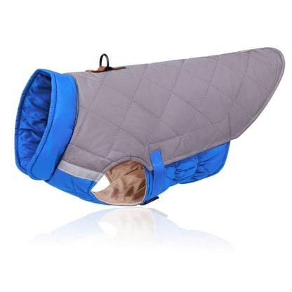 Premium Winter Schnauzer Jacket Blue / S(1.5-2.5kg) The Doxie World