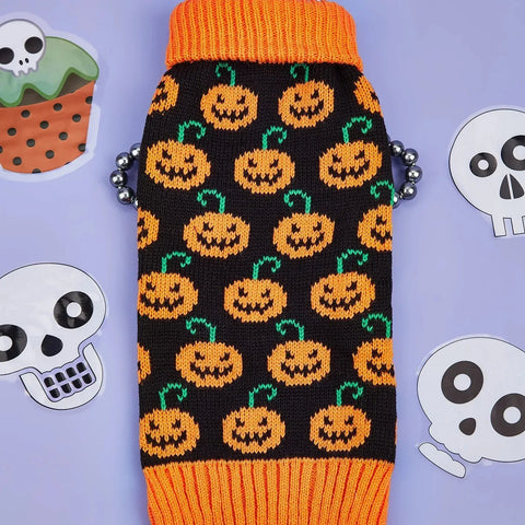Pumpkins Wiener Dog Sweater XS The Doxie World