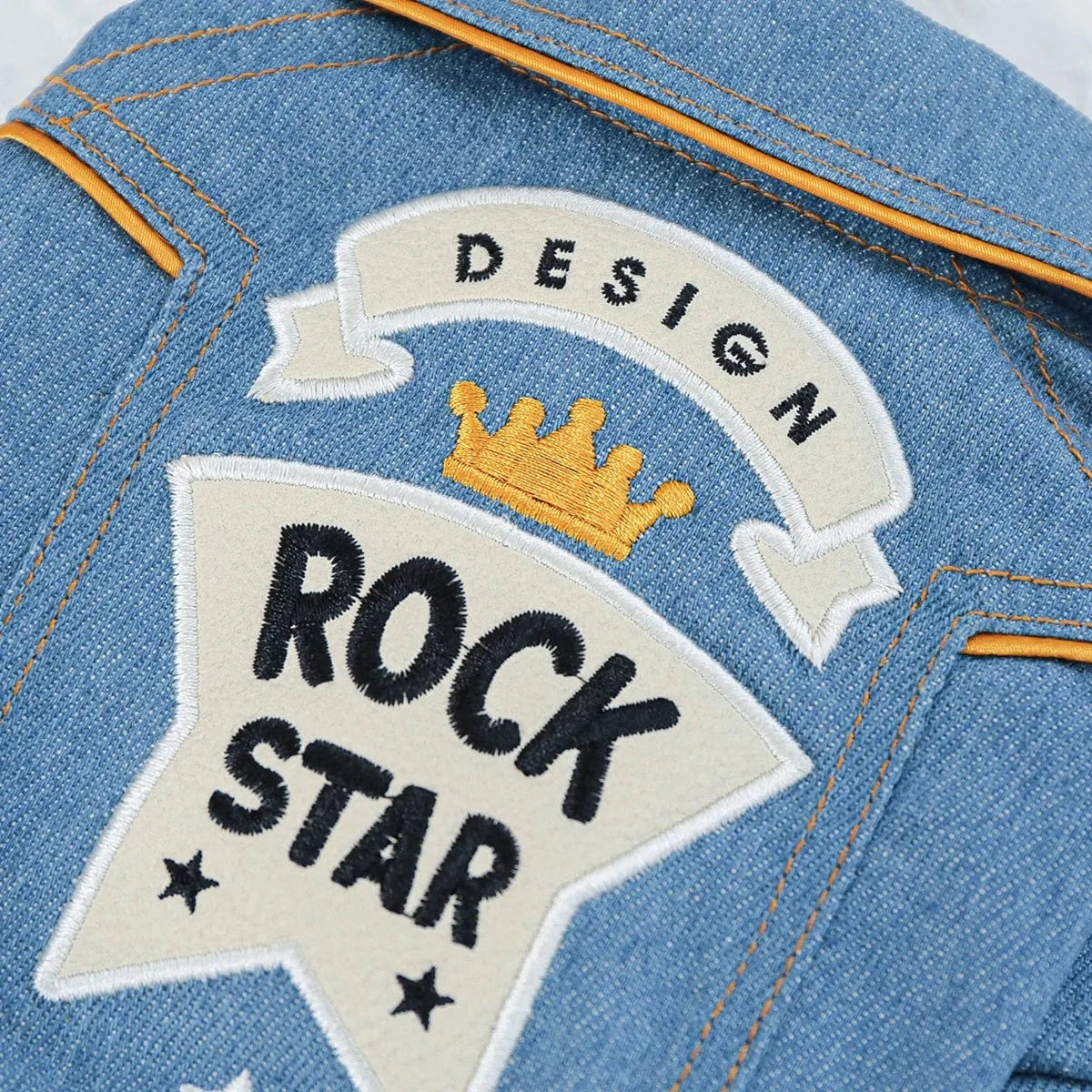 Rock star Denim Dachshund Jacket The Doxie World