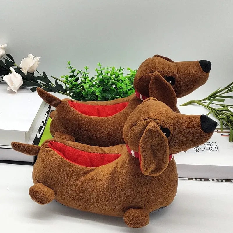 Rocky Dachshund Slippers The Doxie World