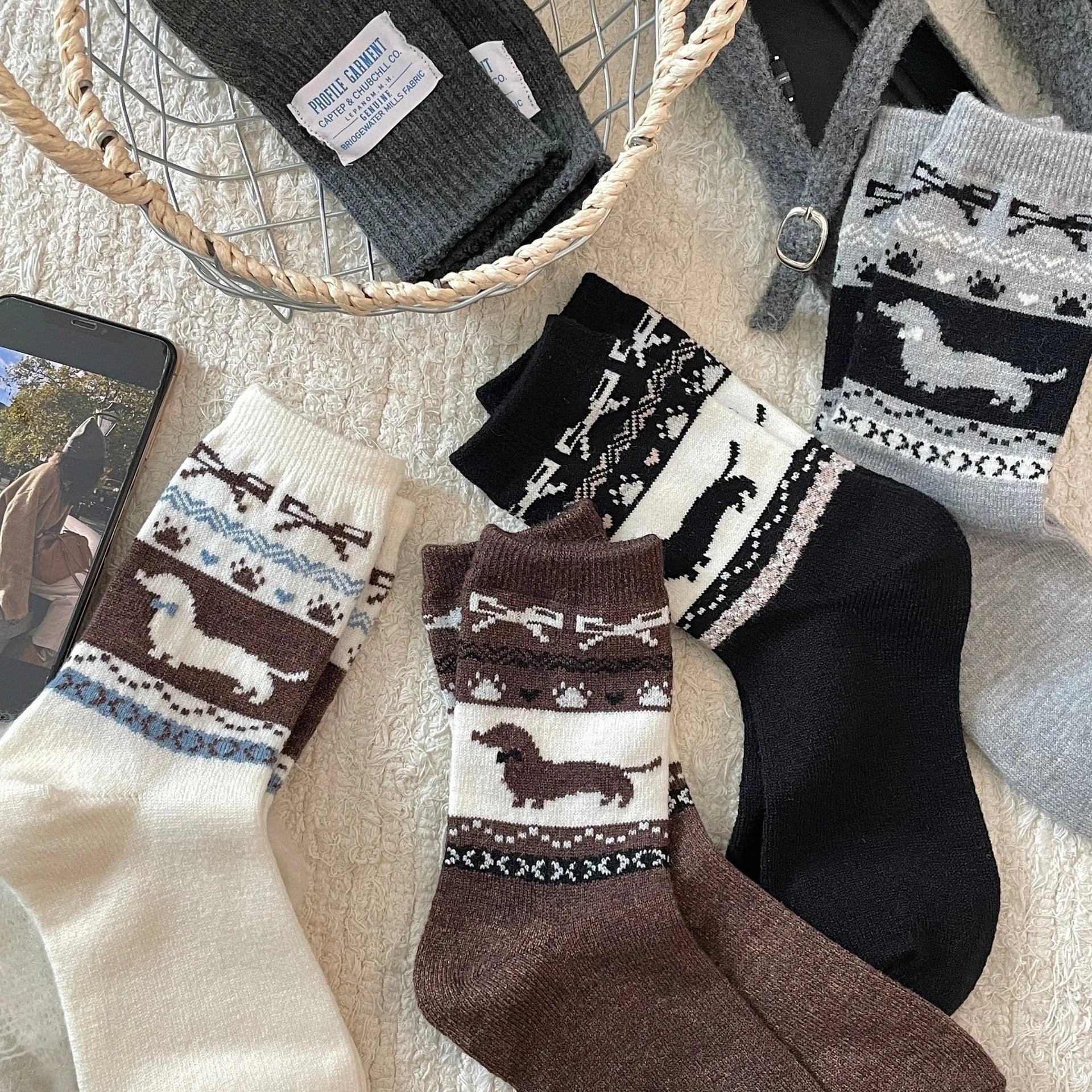 Sausage Dog Socks Ploocy