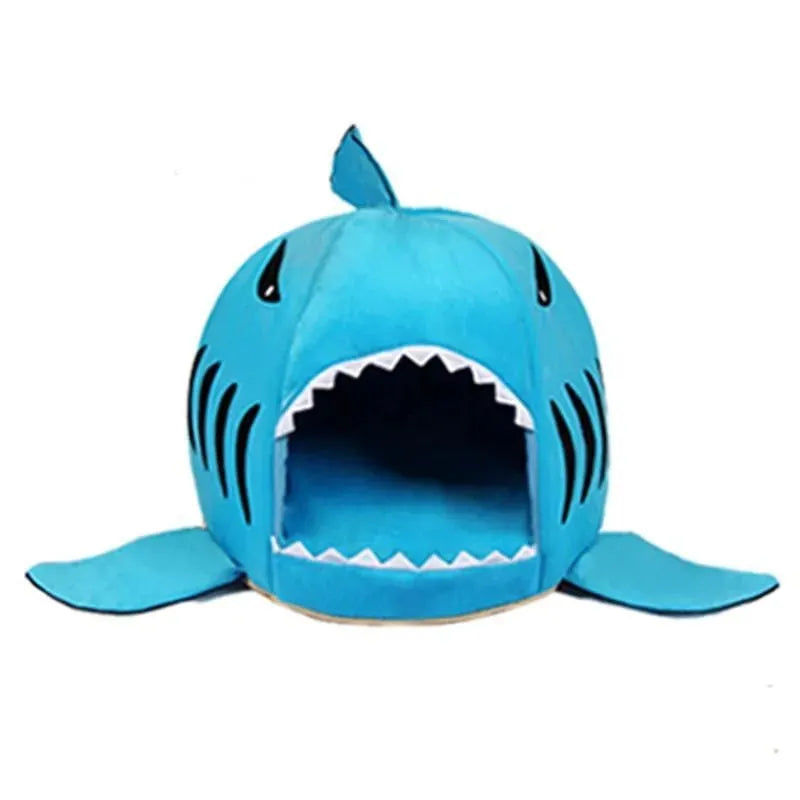 Shark Dachshund House Blue / S 42x42x42cm The Doxie World