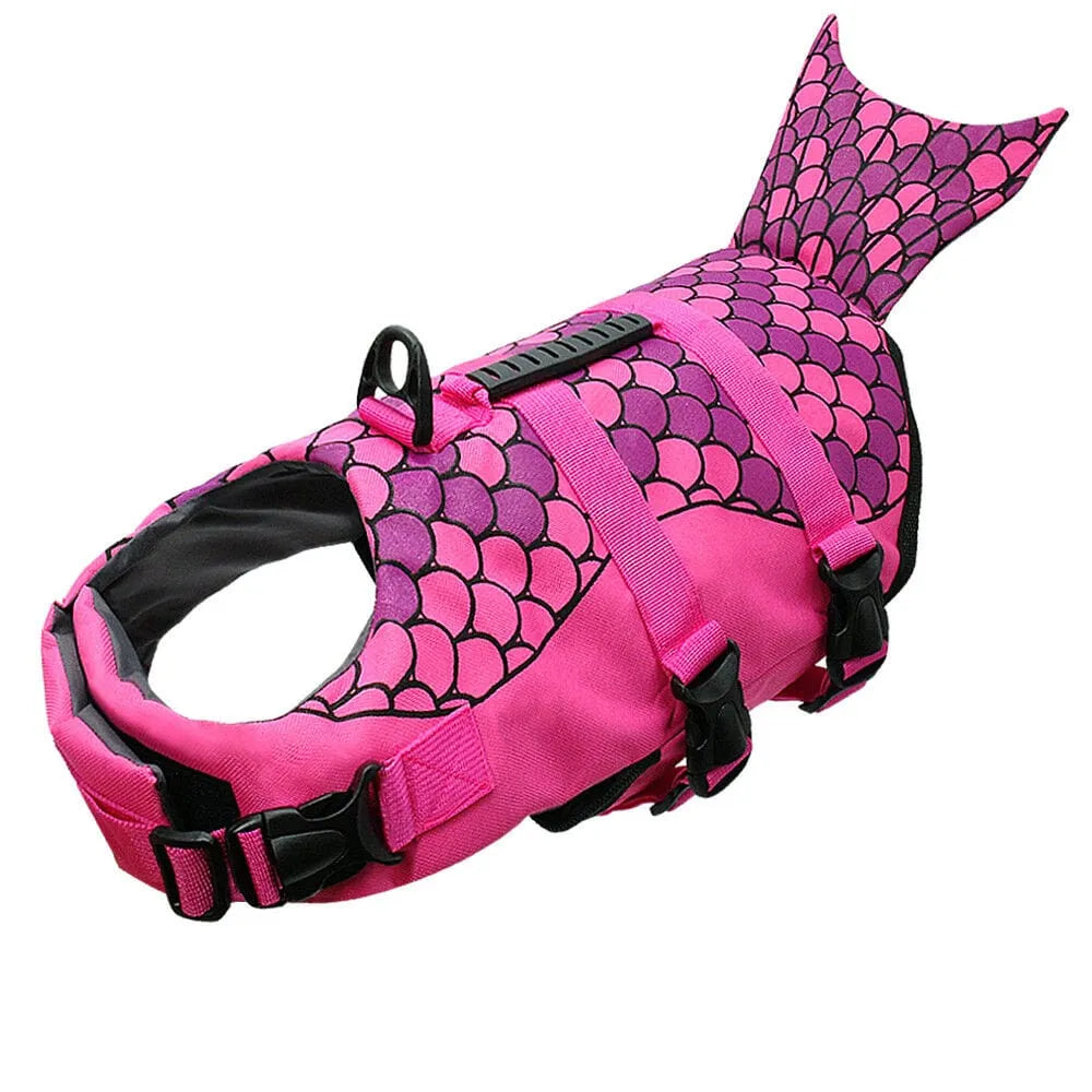 Shark-Mermaid Dachshund Life Jacket The Doxie World