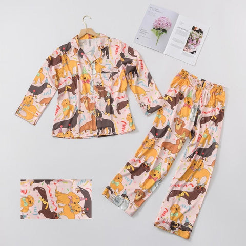 Silky Dachshund Pajamas The Doxie World