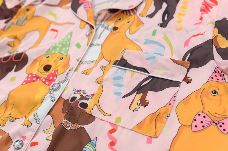 Silky Dachshund Pajamas The Doxie World