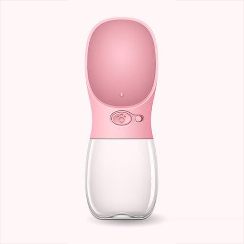 Sippy Water Bottle Pink / 18.5oz/550 ml The Doxie World