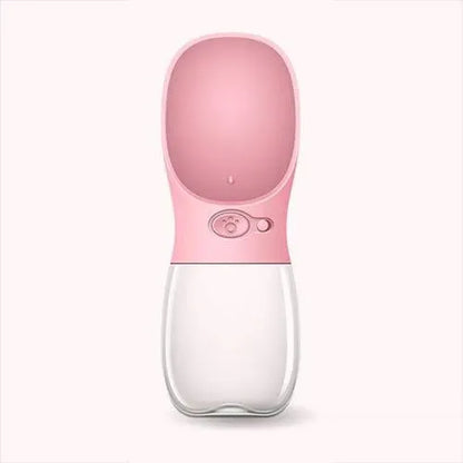 Sippy Water Bottle Pink / 18.5oz/550 ml The Doxie World