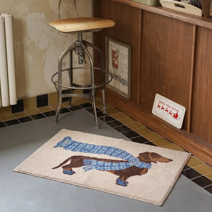 Soft Dachshund Door Mat The Doxie World