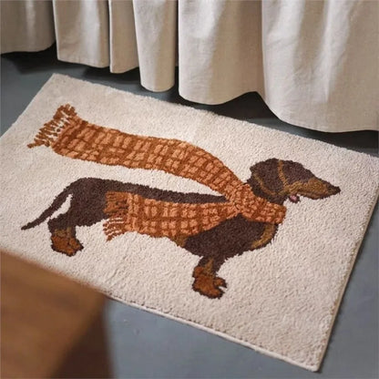 Soft Dachshund Door Mat The Doxie World