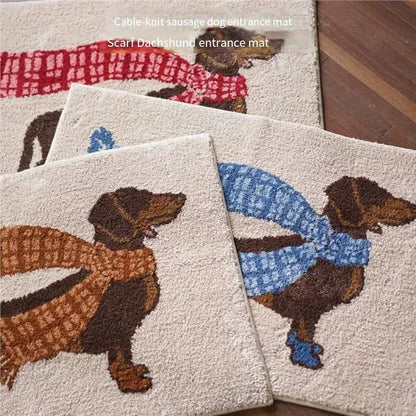 Soft Dachshund Door Mat The Doxie World