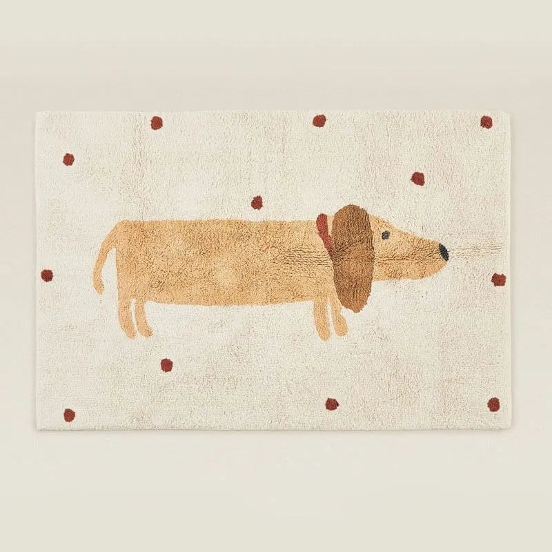 Soft Dachshund Rug 40x60cm/16"x23.5" The Doxie World