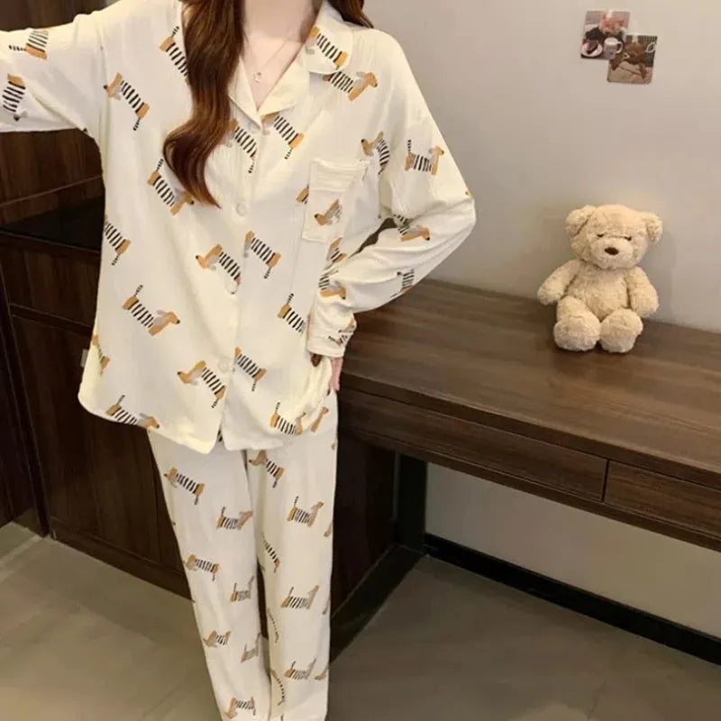 Striped Dachshunds Pajamas The Doxie World