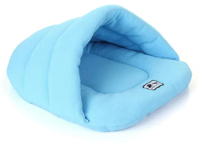 Warm Dachshund Cave Bed Sky blue / XS The Doxie World