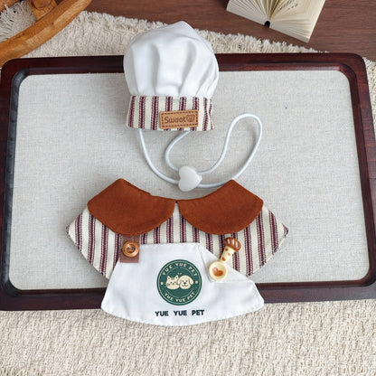 Wiener Dog Chef Costume Brown / S The Doxie World