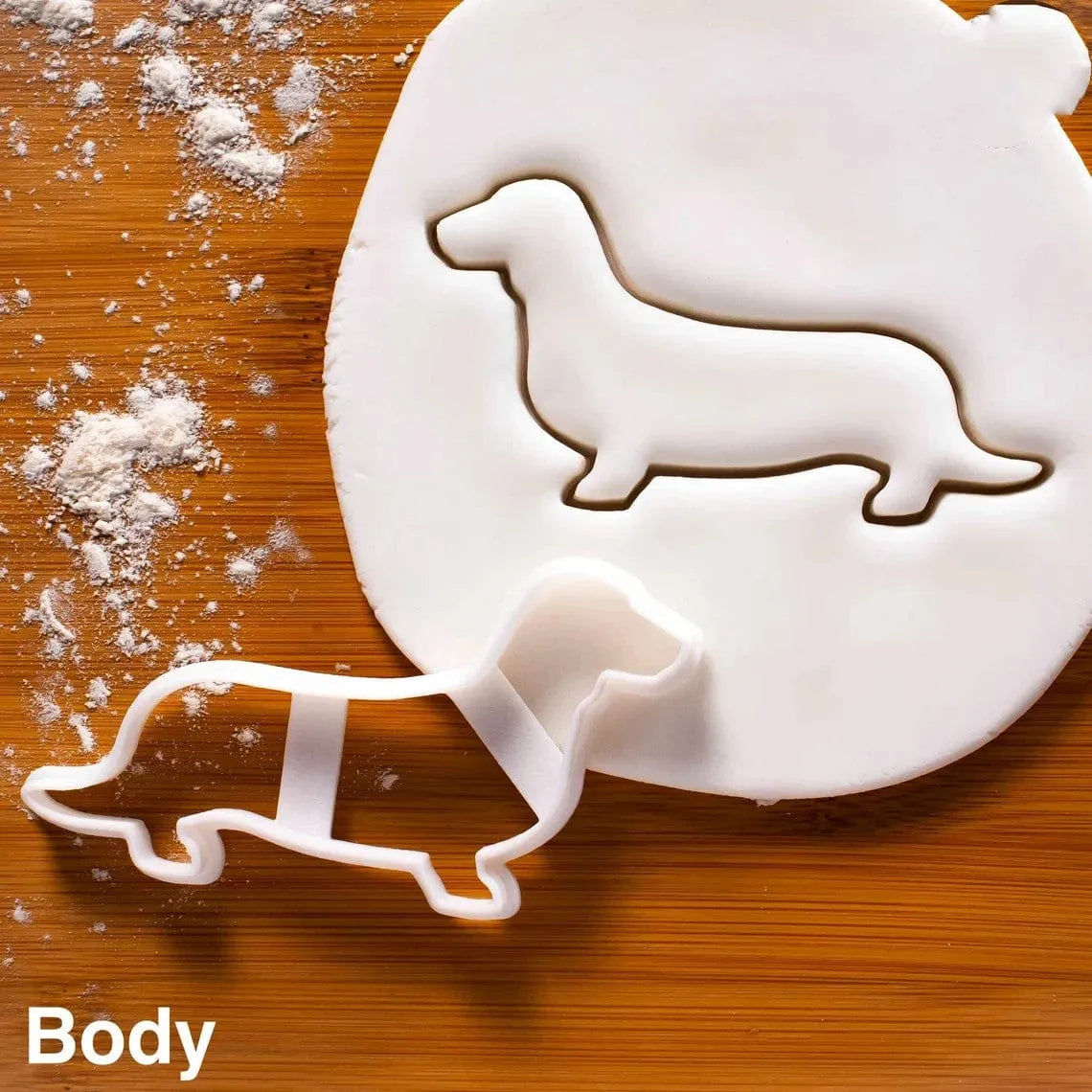 Wiener Dog Cookie Cutters Body The Doxie World