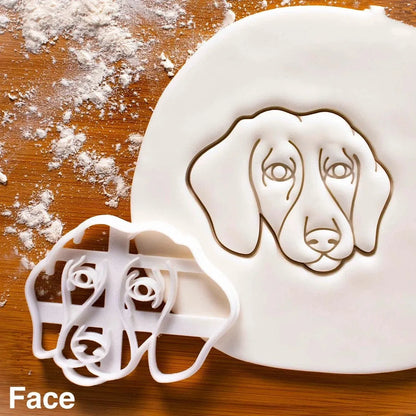 Wiener Dog Cookie Cutters Face The Doxie World
