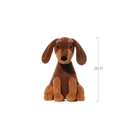 Wiener Dog Stuffed Animal Winer Dog Stuffed Animal / 26cm/10.5" The Doxie World