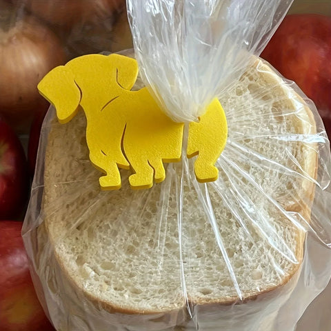 Dachshund Bread Bag Clip