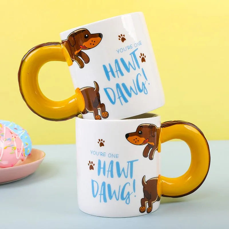 You're One Hawt Dawg Dachshund Mug Hawt Dawg Dachshund Mug The Doxie World