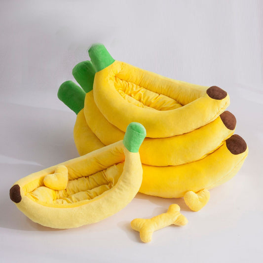 Banana Dachshund Bed thedoxieworld