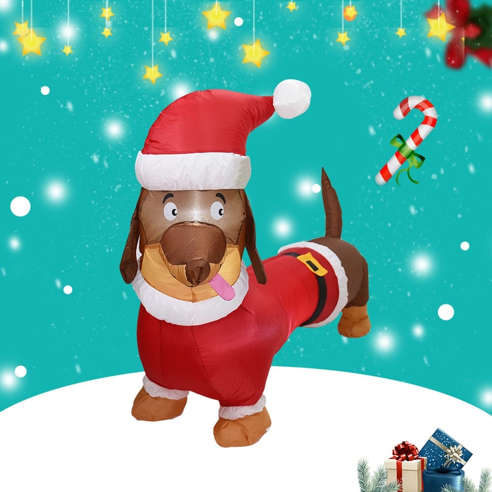 Dachshund Christmas Outdoor Decoration The Doxie World