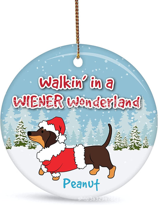 Personalized Dachshund Christmas Ornaments The Doxie World